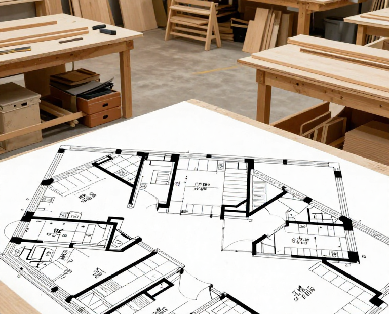 Woodworking Shop Layout Floor Plans
