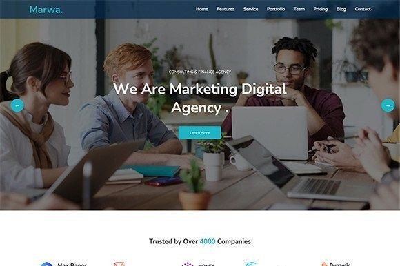 Digital Agency WordPress Theme